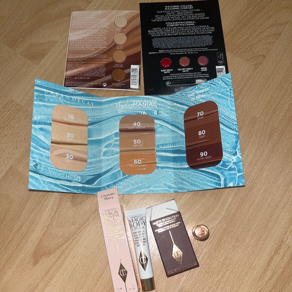 Makeup samples 18x